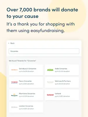 Easyfundraising android App screenshot 2