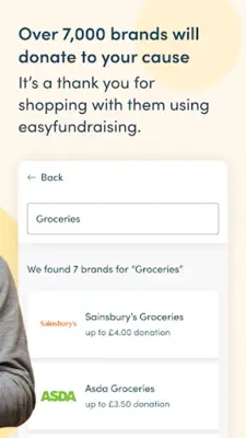 Easyfundraising android App screenshot 8